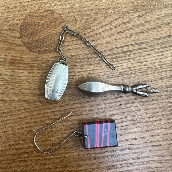 Assorted antique and vintage sterling silver lot - Picture 5 of 5